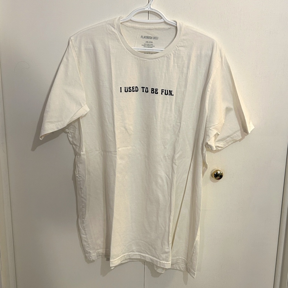 Men's Humorous T-Shirt by Flatbush Deli Size 2XL